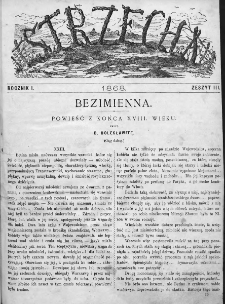 Strzecha : pismo ilustrowane dla rodzin polskich. 1868. Zesz. 3