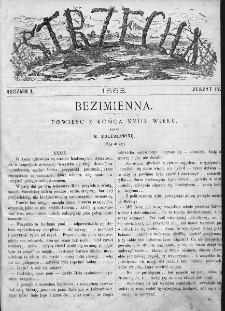Strzecha : pismo ilustrowane dla rodzin polskich. 1868. Zesz. 4