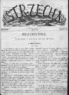 Strzecha : pismo ilustrowane dla rodzin polskich. 1868. Zesz. 5