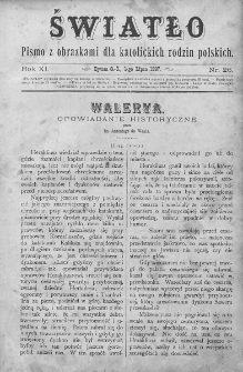 Światło : pismo z obrazkami dla katolickich rodzin polskich. Rok XI. 1897, nr 26