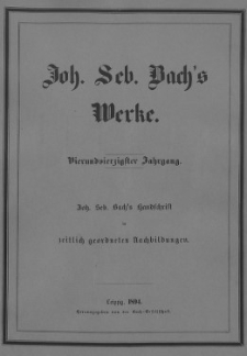 Tom 44: Handschrift in zeitlich geordneten Nachbildungen. (Manuscript in chronological ordered facsimiles)