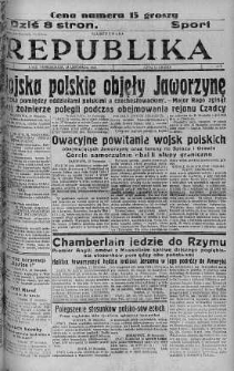 Ilustrowana Republika 28 listopad 1938 nr 327