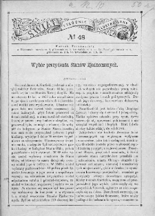 Świat : dwutygodnik illustrowany dla młodzieży i dzieci. 1880. Nr 48