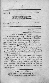 Smieszek : pismo peryodyczne poswięcone wesołości i zabawie. 1827, nr 24