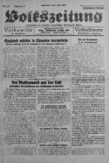 Volkszeitung 2 czerwiec 1938 nr 150