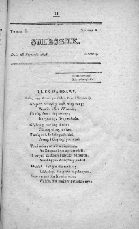 Smieszek : pismo peryodyczne poswięcone wesołości i zabawie. 1828, nr 8