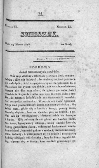 Smieszek : pismo peryodyczne poswięcone wesołości i zabawie. 1828, nr 23