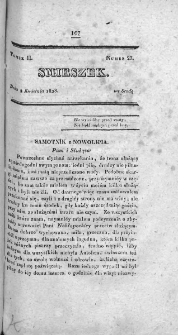 Smieszek : pismo peryodyczne poswięcone wesołości i zabawie. 1828, nr 27