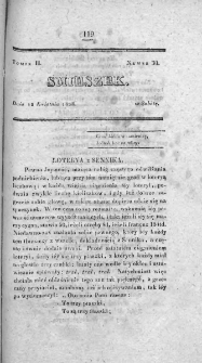 Smieszek : pismo peryodyczne poswięcone wesołości i zabawie. 1828, nr 30