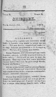 Smieszek : pismo peryodyczne poswięcone wesołości i zabawie. 1828, nr 35