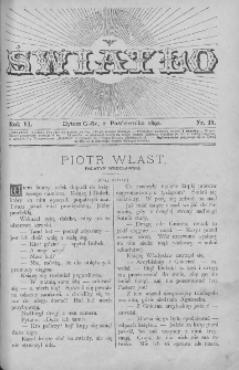Światło : pismo ludowe ilustrowane. Rok VI. 1892, nr 19