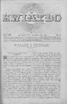Światło : pismo ludowe ilustrowane. Rok VIII. 1894, nr 5