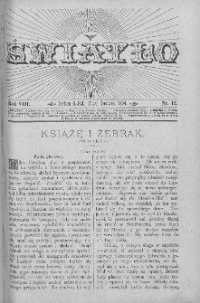 Światło : pismo ludowe ilustrowane. Rok VIII. 1894, nr 12