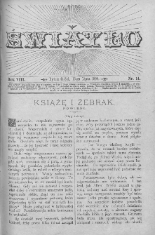 Światło : pismo ludowe ilustrowane. Rok VIII. 1894, nr 14