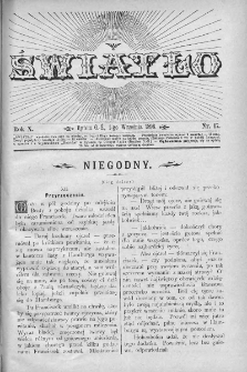 Światło : pismo ludowe ilustrowane. Rok X. 1896, nr 17