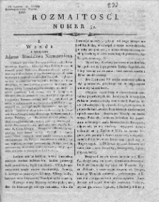 Rozmaitości : do numeru... Gazety Korrespondenta Warsz. 1818, nr 52