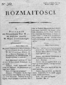 Rozmaitości : do numeru... Gazety Korrespondenta Warsz. 1820, nr 30