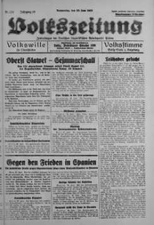 Volkszeitung 23 czerwiec 1938 nr 170