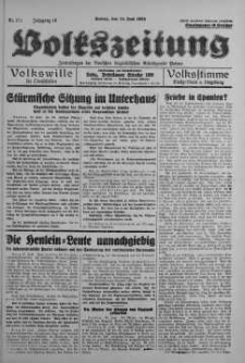 Volkszeitung 24 czerwiec 1938 nr 171
