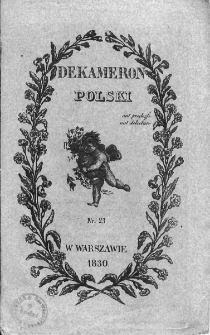Dekameron Polski. 1830. T.3. Nr 23
