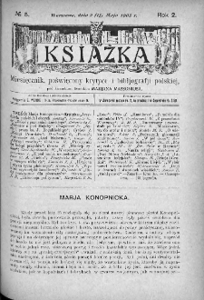 Książka : miesięcznik poświęcony bibljografji krytycznej. 1902. Nr 5