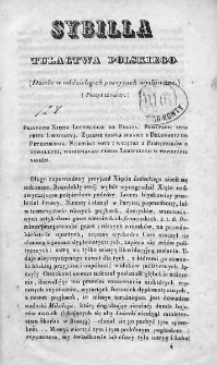 Sybilla Tułactwa Polskiego : dzieło w oddzielnych poszytach wydawane. 1933/35, nr 4