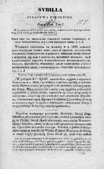 Sybilla Tułactwa Polskiego : dzieło w oddzielnych poszytach wydawane. 1933/35, nr 5