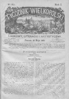 Tygodnik Wielkopolski. 1871, nr 20