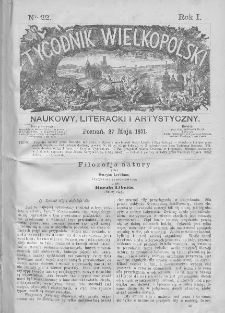 Tygodnik Wielkopolski. 1871, nr 22