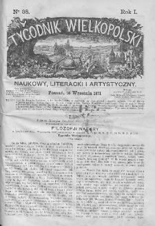 Tygodnik Wielkopolski. 1871, nr 38