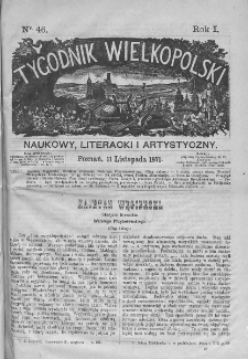 Tygodnik Wielkopolski. 1871, nr 46