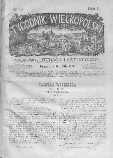 Tygodnik Wielkopolski. 1871, nr 49