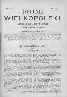 Tygodnik Wielkopolski. 1872, nr 10