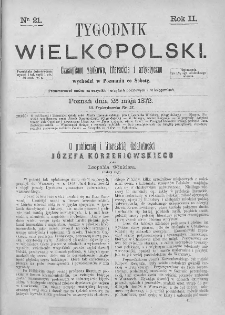 Tygodnik Wielkopolski. 1872, nr 21