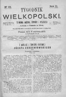 Tygodnik Wielkopolski. 1872, nr 23