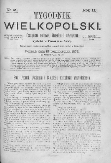 Tygodnik Wielkopolski. 1872, nr 42