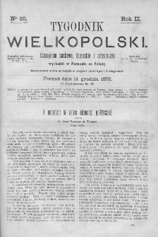 Tygodnik Wielkopolski. 1872, nr 50