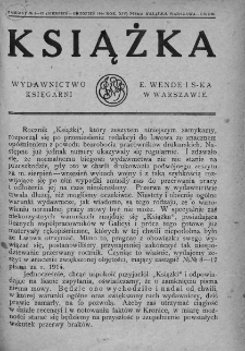 Książka : miesięcznik poświęcony krytyce i bibliografji polskiej. 1914. Nr 8-12