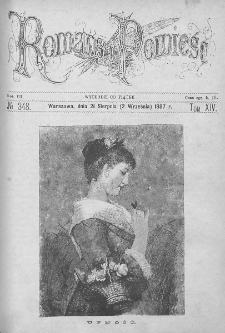 Romans i Powieść. Tygodnik beletrystyczny, ilustrowany. T XIV. 1887. Nr 348
