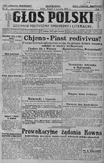 Głos Polski : dziennik polityczny, społeczny i literacki 6 styczeń 1928 nr 6