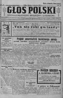 Głos Polski : dziennik polityczny, społeczny i literacki 7 styczeń 1928 nr 7