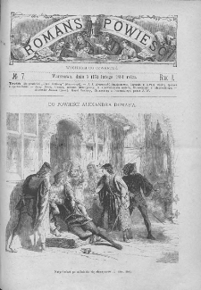 Romans i Powieść. Tygodnik beletrystyczny, ilustrowany. T I. 1881. Nr 7