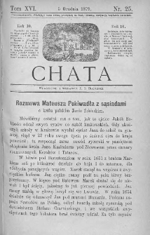 Chata. Czasopismo ludowe ku nauce i rozrywce dla starszych i dzieci. 1879. T.XVI. Nr 25