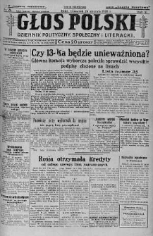 Głos Polski : dziennik polityczny, społeczny i literacki 26 styczeń 1928 nr 26