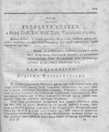 Dziennik Wyroków Sądu Kassacyinego Xięstwa Warszawskiego. T. 2. 1812. Nr 39