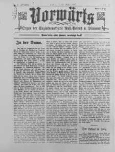 Vorwärts : organ der Sozialdemokratie Russ-Polens u. Littauens Jg 2. 16 März 1907 nr 15