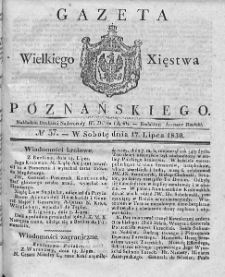 Gazeta Wielkiego Xięstwa Poznańskiego. 1830. Nr 57