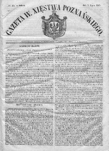 Gazeta Wielkiego Xięstwa Poznańskiego. 1845. Nr 154