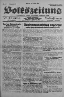 Volkszeitung 3 lipiec 1938 nr 180