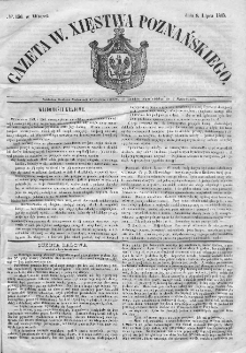 Gazeta Wielkiego Xięstwa Poznańskiego. 1845. Nr 156